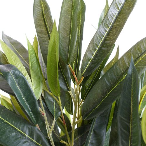 100cm Realistic Ficus Tree with Natural Trunk - Lifelike Silk Leaves & Vines - plants - express.com