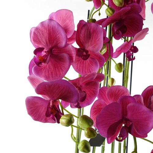 110cm Large Pink Orchid Plant Artifcial 41 REAL TOUCH flowers - plants - express.com