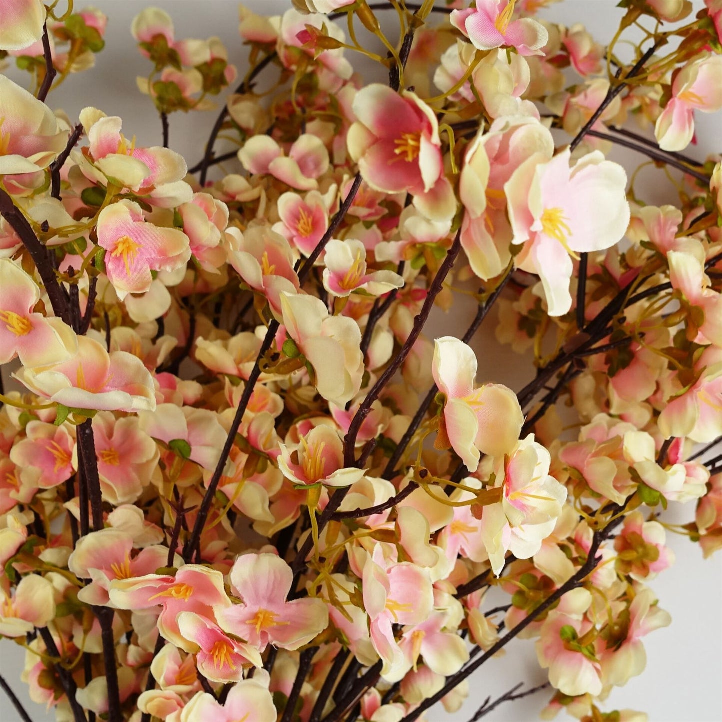 110cm Pink Cherry Blossom Stem - Elegant Trailing Silk Flower Decoration - plants - express.com