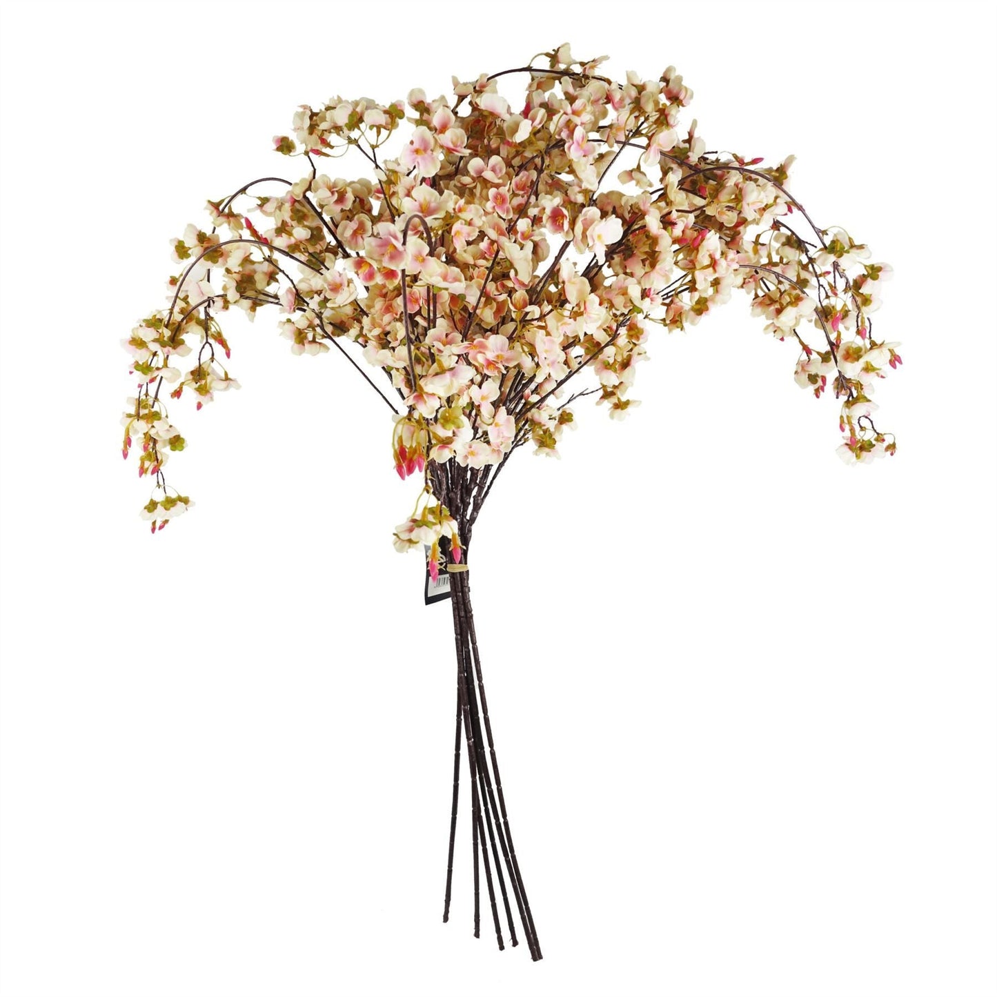 110cm Pink Cherry Blossom Stem - Elegant Trailing Silk Flower Decoration - plants - express.com