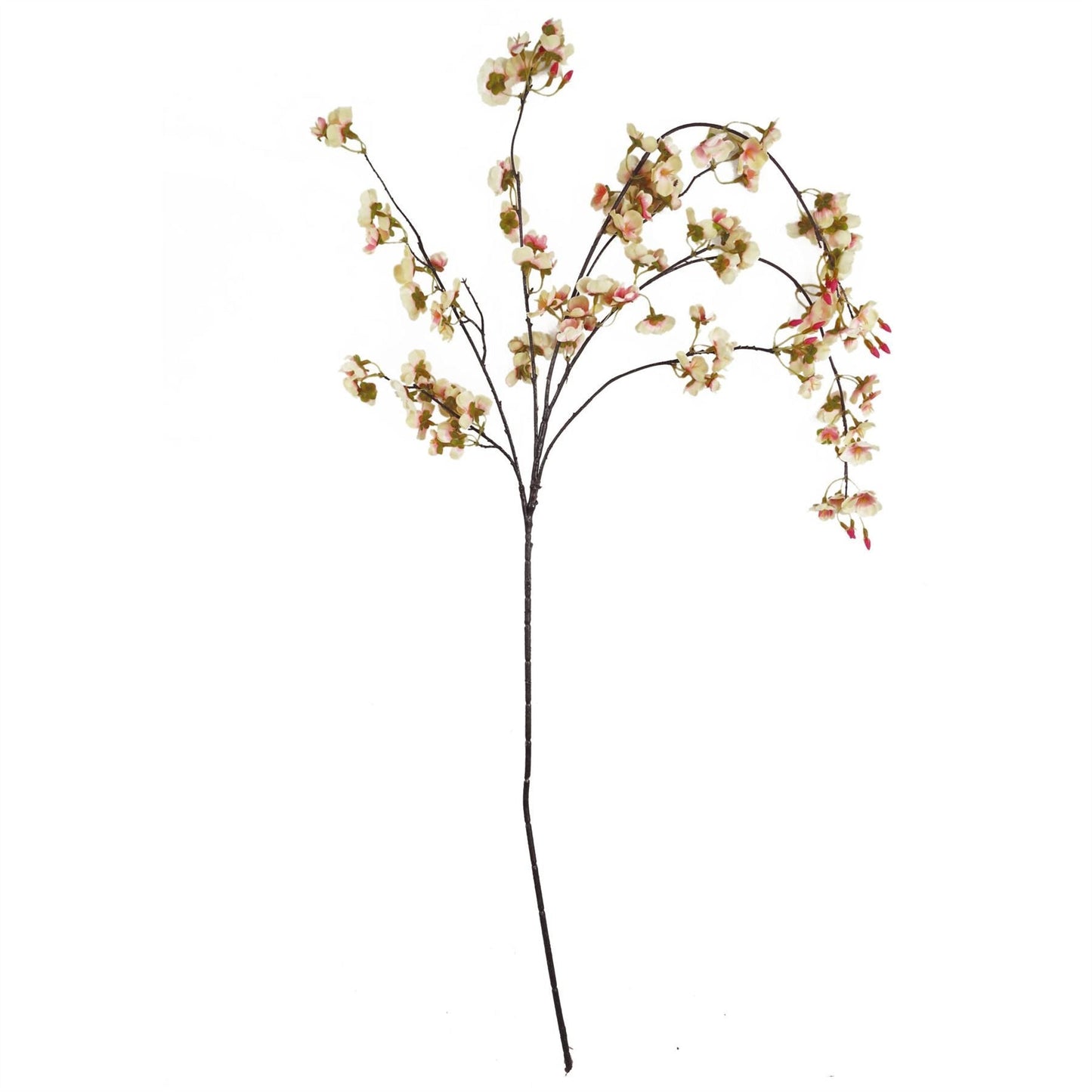 110cm Pink Cherry Blossom Stem - Elegant Trailing Silk Flower Decoration - plants - express.com