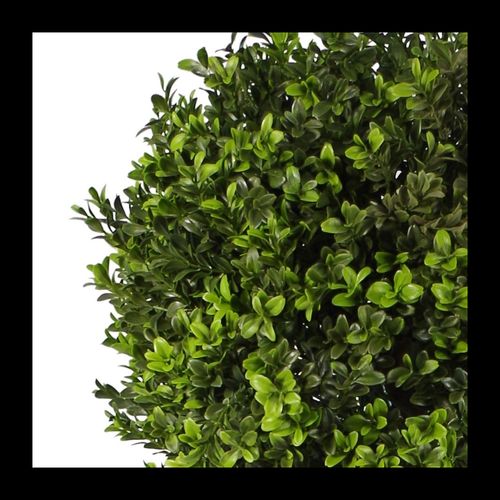 120cm Lifelike Artificial Boxwood Topiary Ball Tree for Indoor & Outdoor Decor - plants - express.com