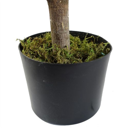 120cm Triple Ball Buxus Topiary Tree - UV Resistant Outdoor Elegance - plants - express.com