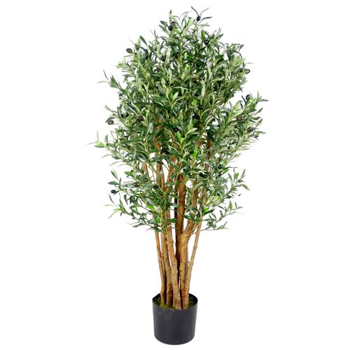 125cm Luxury Artificial Olive Tree Premium Range - plants - express.com