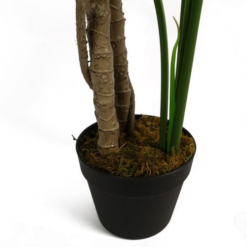 150cm Lifelike Luxury Monstera Plant in Elegant Black Pot for Stunning Decor - plants - express.com