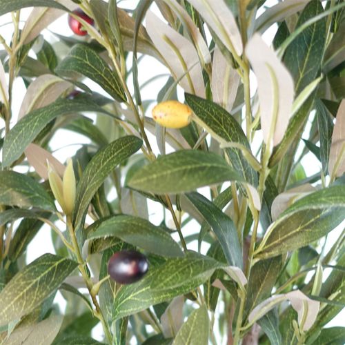 150cm Lifelike Olive Tree with Realistic Trunk - No Maintenance Required! - plants - express.com