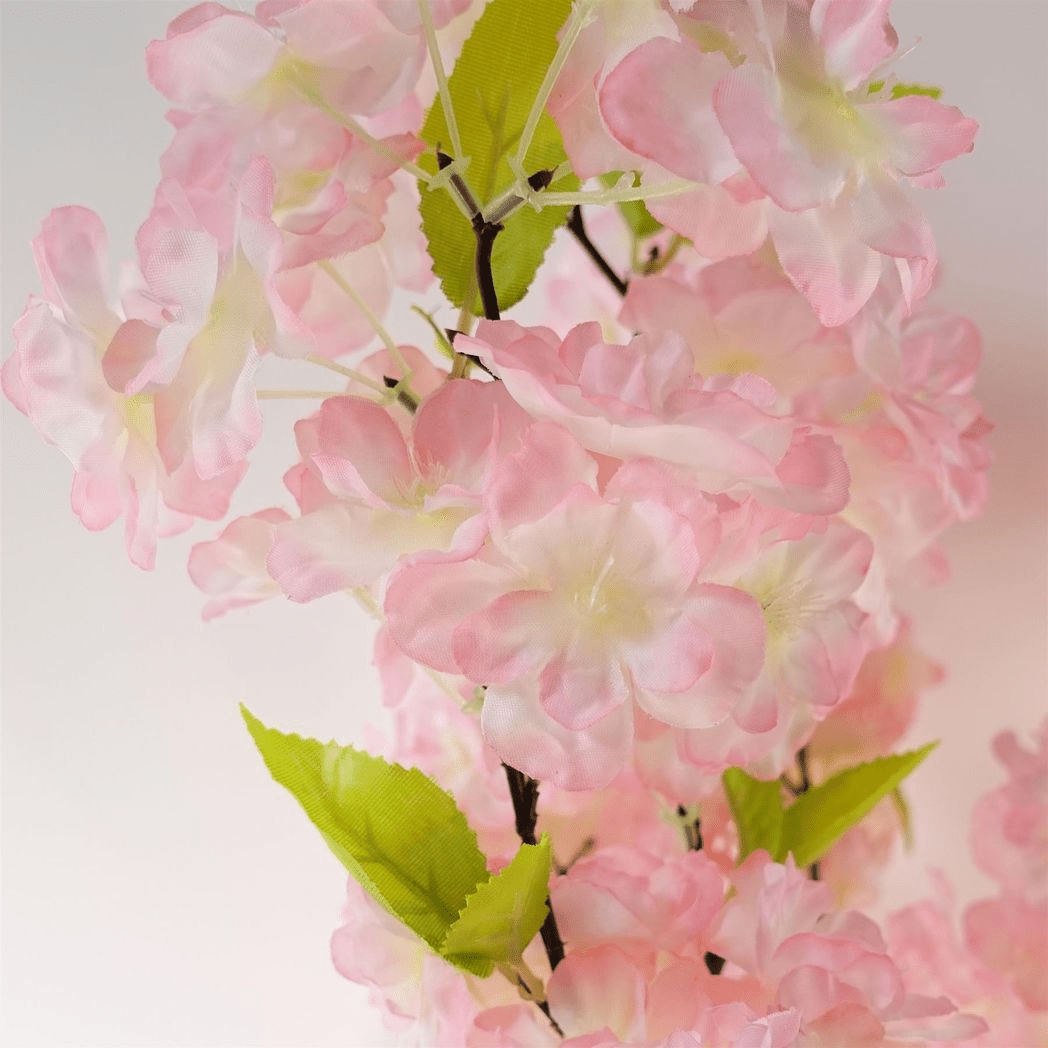 150cm Luxurious Artificial Pink Blossom Tree for Elegant Home Décor - plants - express.com