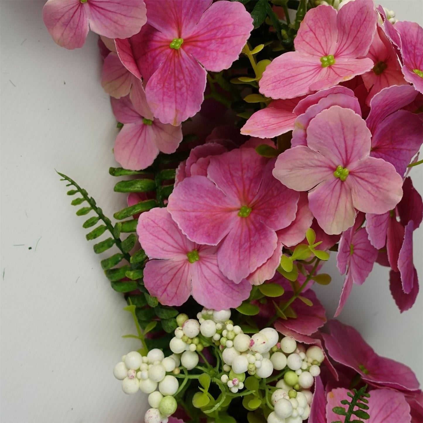 150cm Pink Blossom Garland - Elegant Artificial Floral Decor for Every Space - plants - express.com