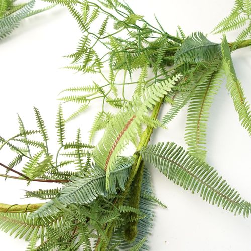 180cm Customizable Artificial Hanging Fern Garland – Lush & Versatile Decor - plants - express.com