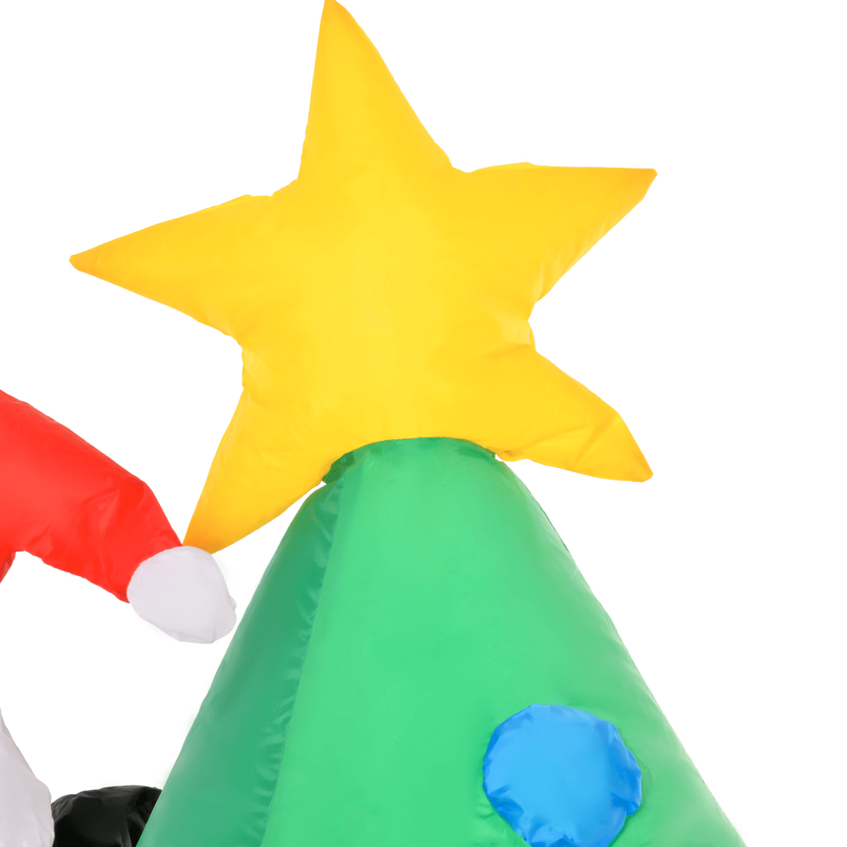 1.8m Inflatable Christmas Tree with LED Lights – Santa Dog Prop - plants - express.com