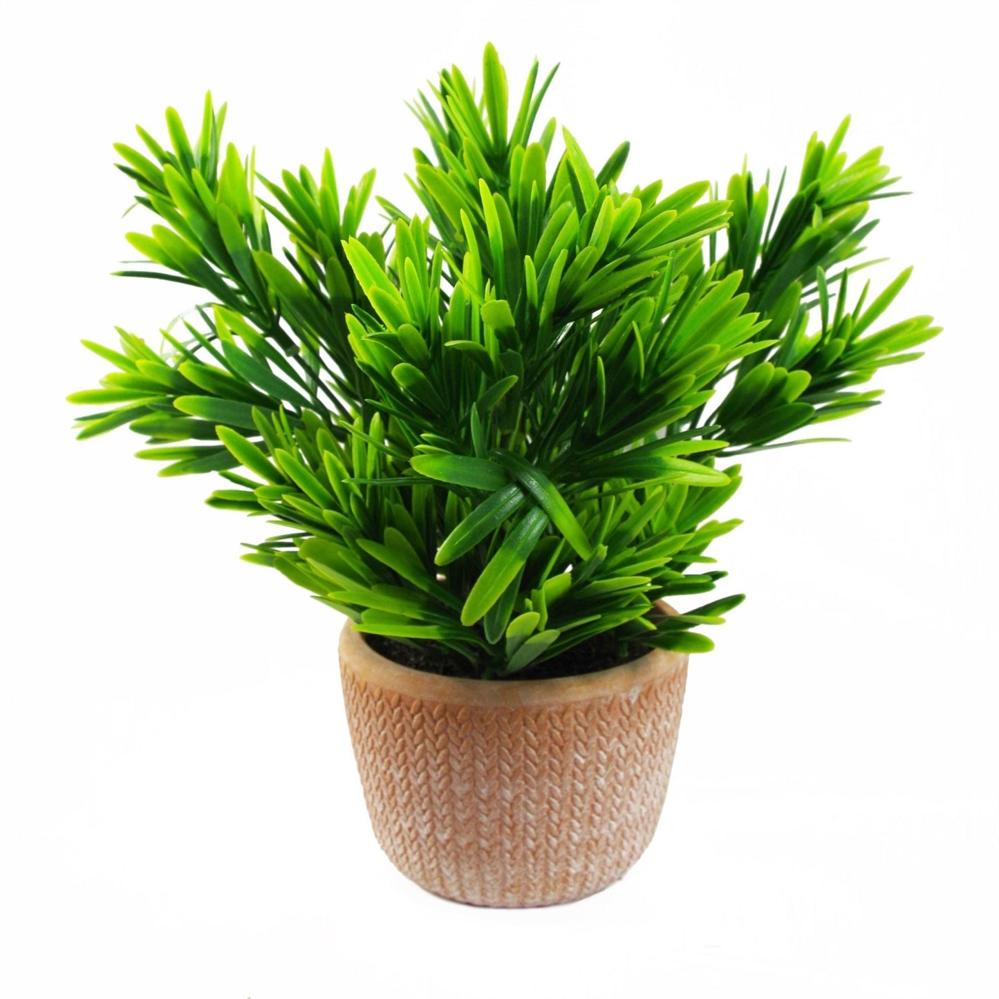 22cm Realistic Honey Plant in Stylish Terracotta Pot - Dark Green Elegance - plants - express.com
