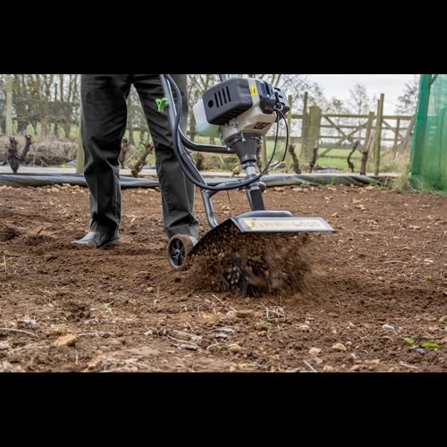 25cm (11") 2 Stroke Petrol Mini Tiller - plants - express.com