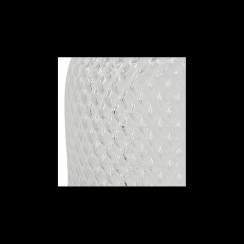 29cm Clear Glass Diamond Vase – Elegant Cut - Glass - plants - express.com