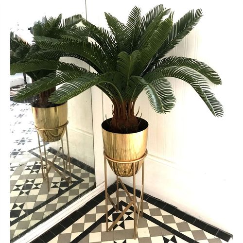 30” Luxe Artificial Cycas Palm Plant - Perfect for Modern Décor & Spaces! - plants - express.com