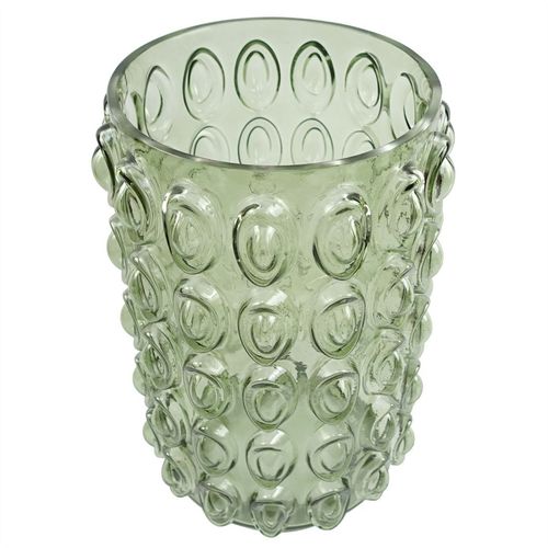 30cm Handcrafted Green Retro Bubble Vase – Vintage Charm for Any Bloom! - plants - express.com