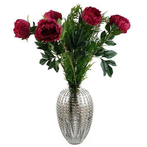 35cm Smoke Grey Bubble Vase - plants - express.com