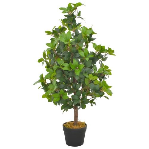 40cm Life - Like Laurel Tree in Pot - Lush Green Artificial Plant Décor - plants - express.com