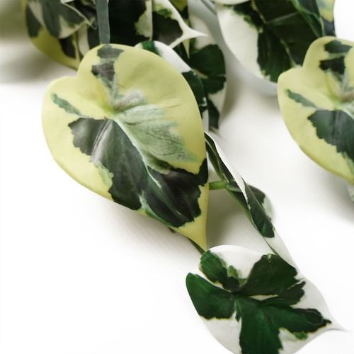 40cm Realistic Trailing Variegated Marble Pothos - Perfect for Any Display! - plants - express.com
