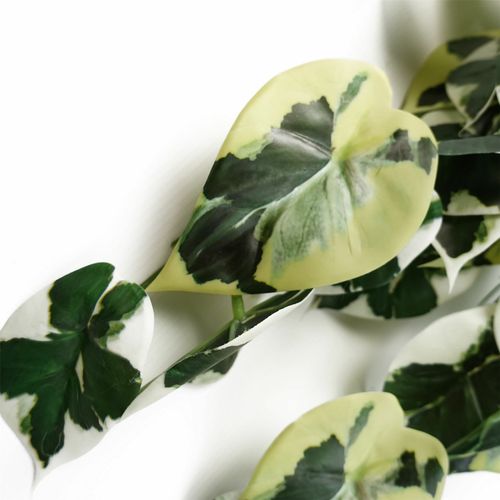 40cm Realistic Variegated Marble Pothos - Lush Trailing Artificial Plant - plants - express.com