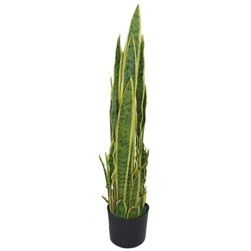 55cm Vibrant Sansevieria Trifasciata - Lifelike Indoor Greenery - plants - express.com
