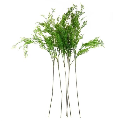 6 - Pack 120cm Lush Artificial Boston Fern Stems for Stunning Arrangements - plants - express.com