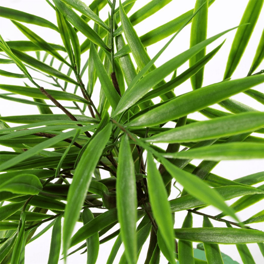 6 - Pack 40cm Realistic Artificial Bamboo Palm Bush - No Maintenance Needed! - plants - express.com