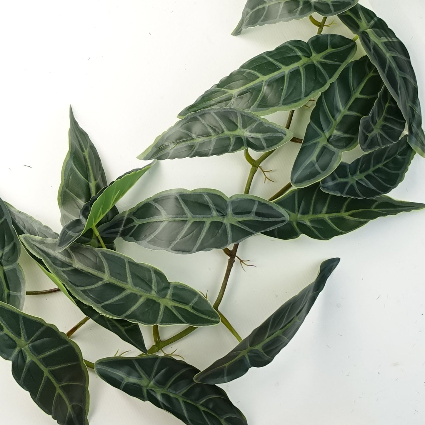 6 x 110cm Artificial Hanging Trailing Dark Green Leaf Plant - plants - express.com