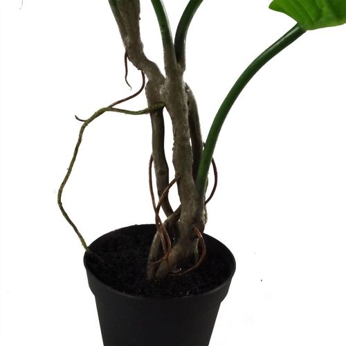 65cm Realistic Twisted Stem Artificial Monstera Plant - Easy Care Décor - plants - express.com
