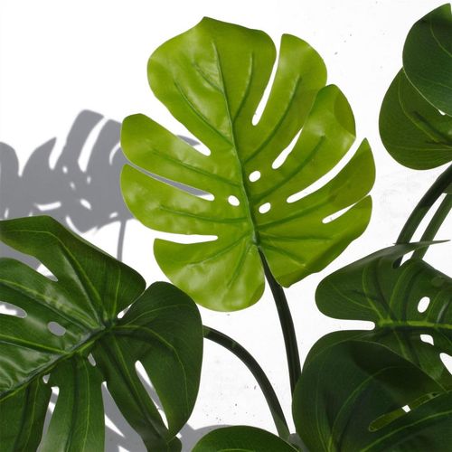 65cm Realistic Twisted Stem Artificial Monstera Plant - Easy Care Décor - plants - express.com