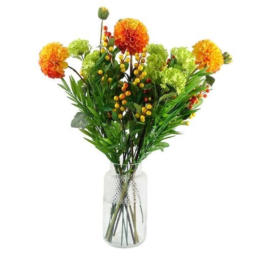 70cm Artificial Orange Berry Spray - plants - express.com