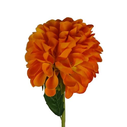 75cm Artificial Dahlia PomPom Flowers Orange - plants - express.com