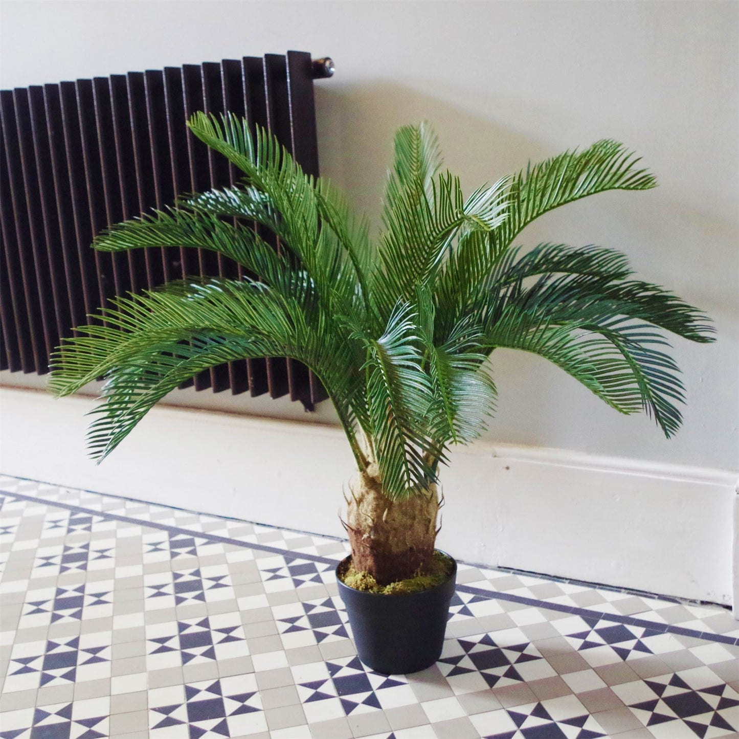 80cm Artificial Cycas Palm Plant - Lush Tropical Décor for Modern Spaces - plants - express.com