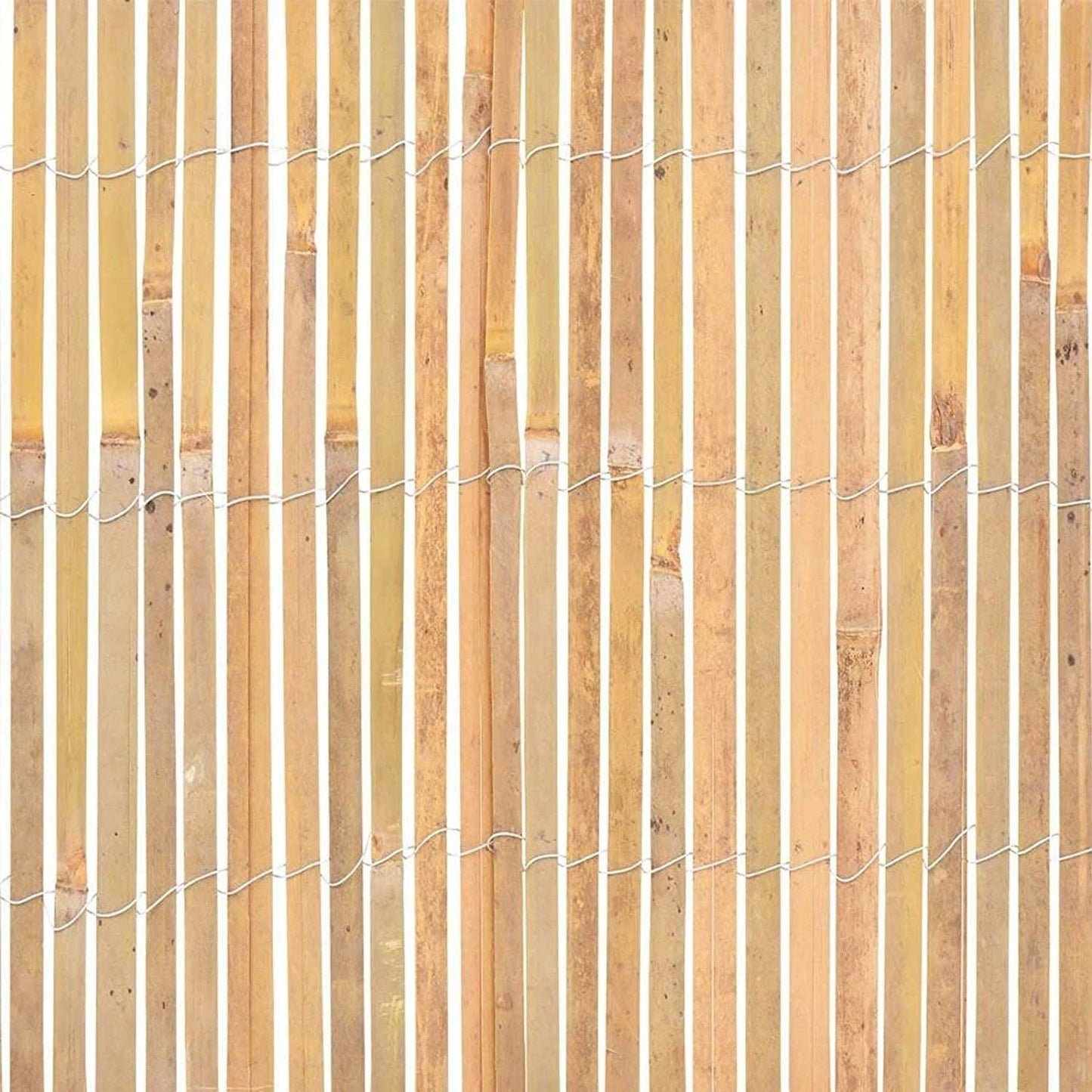 Bamboo Slatted Fence 1m X 4m - plants - express.com