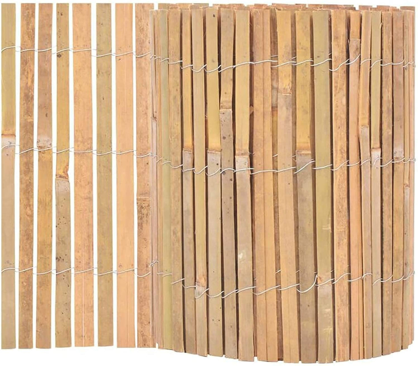 Bamboo Slatted Fence 1m X 4m - plants - express.com