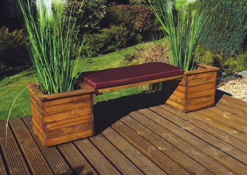 Charles Taylor Sustainable Planter Bench with 10 - Year Rot - Free Guarantee - plants - express.com
