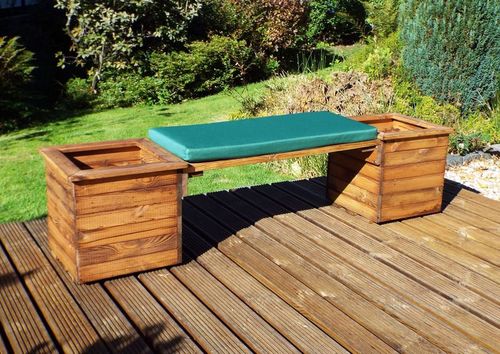 Charles Taylor Sustainable Planter Bench with 10 - Year Rot - Free Guarantee - plants - express.com