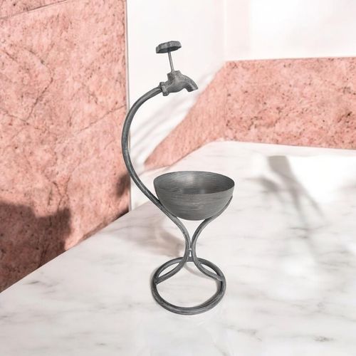 Charming 57CM Grey Metal Garden Planter - Quirky Style for Your Greens! - plants - express.com