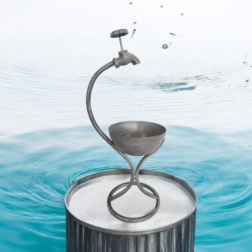 Charming 57CM Grey Metal Garden Planter - Quirky Style for Your Greens! - plants - express.com