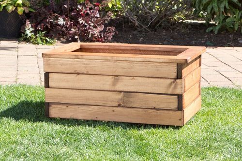 Classic Wooden Trough - Stylish, Durable, & Sustainably Made - plants - express.com