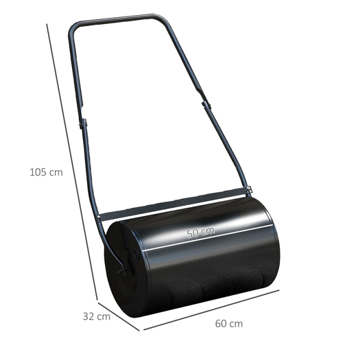 Durhand 38L Steel Lawn Roller - Adjustable Weight for Perfectly Flattened Grass! - plants - express.com