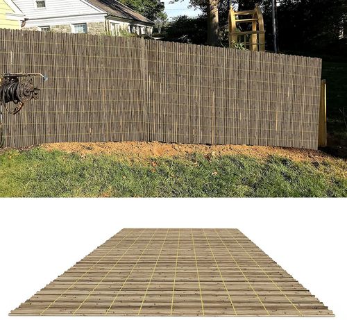 Eco - Friendly Reed Fence Roll - Durable Privacy & Shade Solution (1.8m x 3m) - plants - express.com