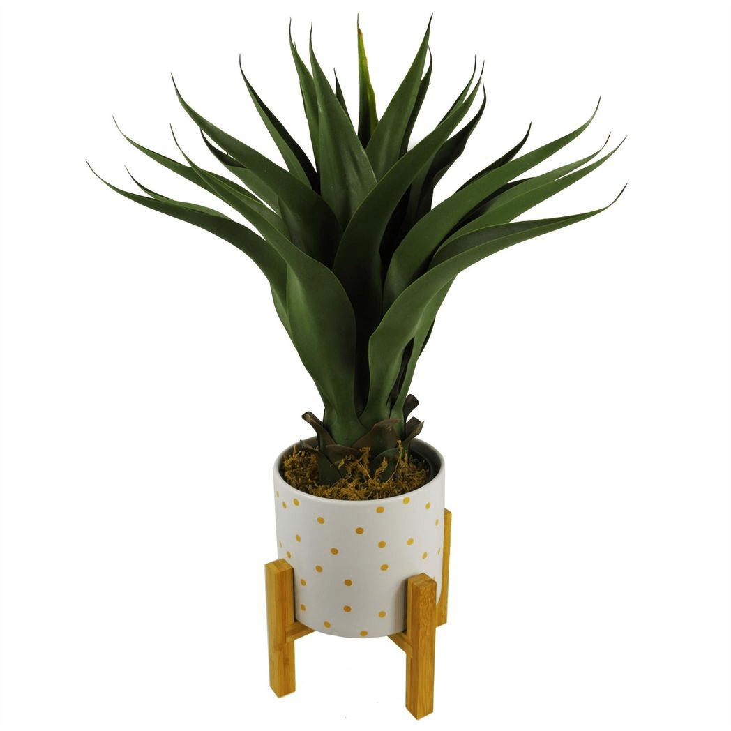 Elegance Unleashed: 55cm Lifelike Artificial Yucca Plant for Stunning Decor - plants - express.com