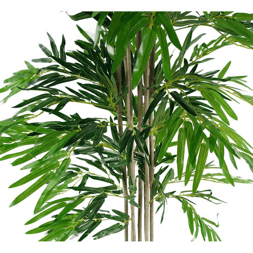 Elegance Unleashed: 6ft Lifelike Artificial Bamboo Tree in Sleek Pot - plants - express.com