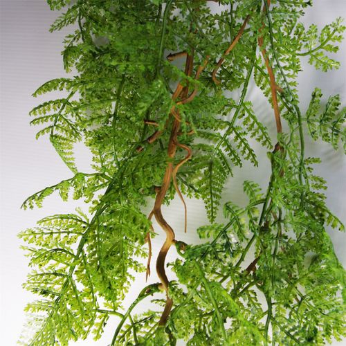 Elegant 100cm Artificial Hanging Maidenhair Fern - Lush Dark Green Beauty! - plants - express.com
