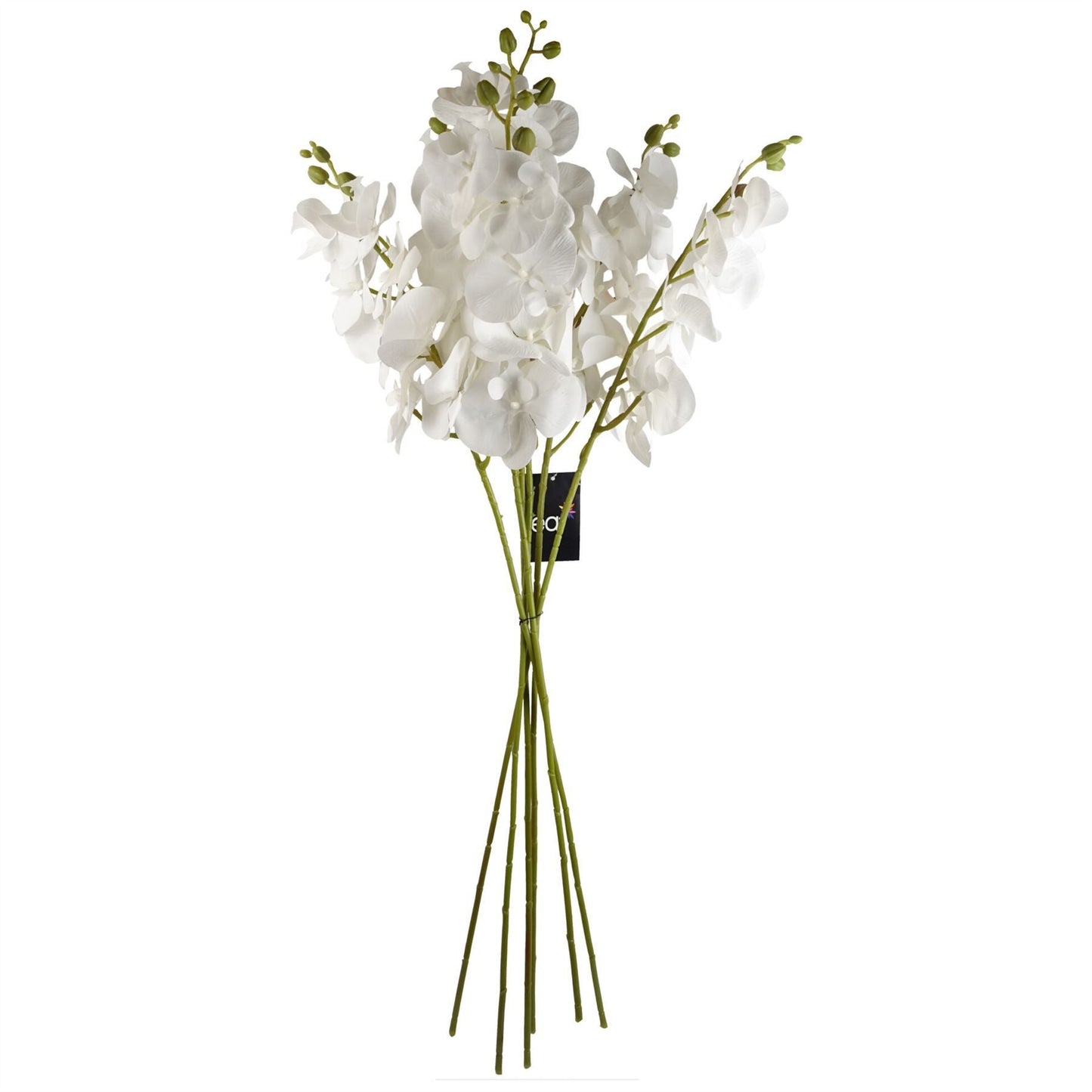 Elegant 100cm Artificial White Phalaenopsis Orchid Stem - Perfect for Arrangements! - plants - express.com