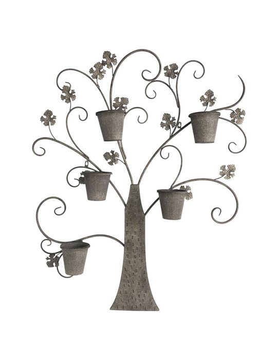 Elegant 120CM Tree of Life Metal Wall Planter - Transform Your Space! - plants - express.com