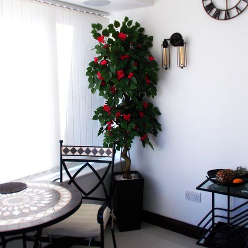 Elegant 150cm Japanese Silk Bougainvillea Tree - Lush Indoor Décor - plants - express.com