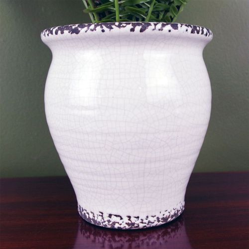 Elegant 40cm Artificial Bushy Fern in Chic Ceramic Planter - Perfect Décor! - plants - express.com