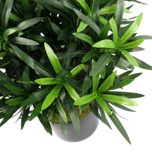 Elegant 40cm Artificial Podocarpus Bush - Lush Leaves, Realistic Design! - plants - express.com