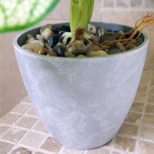Elegant 40cm Artificial Taro Plant in Stylish Planter - Perfect Home Decor! - plants - express.com